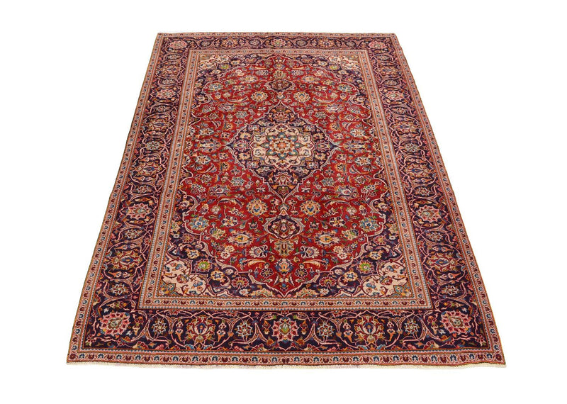 Tappeto Persero - Keshan - 290 x 195 cm - rosso