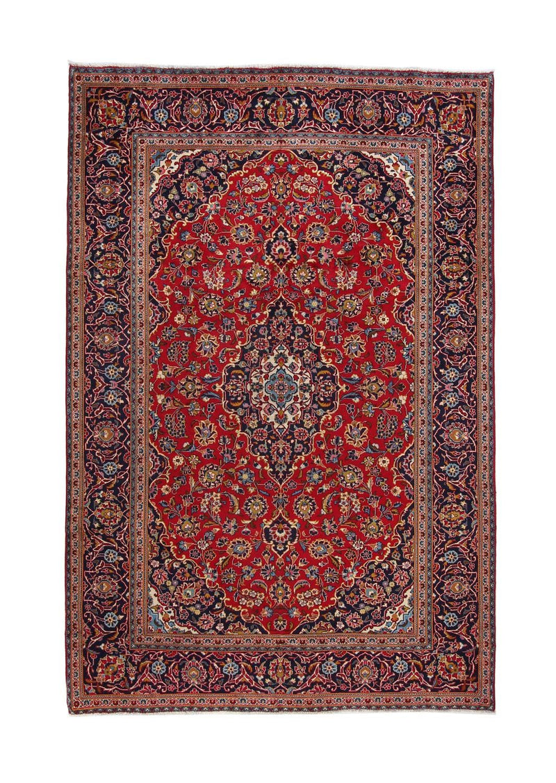 Tappeto Persero - Keshan - 300 x 200 cm - rosso