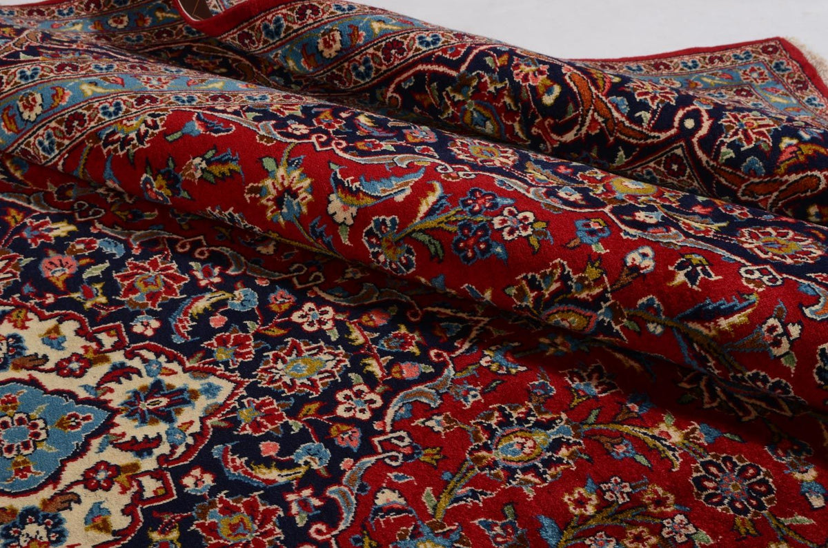 Tappeto Persero - Keshan - 352 x 246 cm - rosso