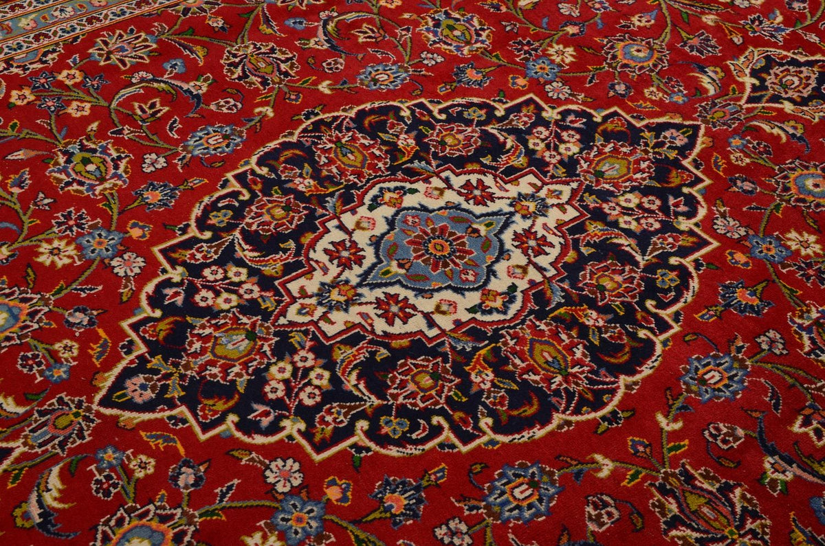 Tappeto Persero - Keshan - 360 x 255 cm - rosso