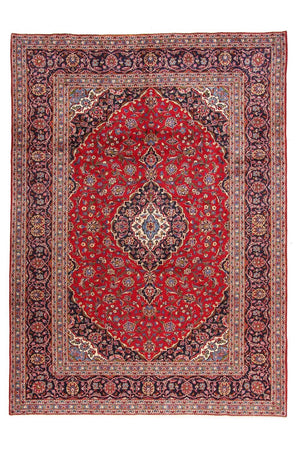 Tappeto Persero - Keshan - 346 x 253 cm - rosso