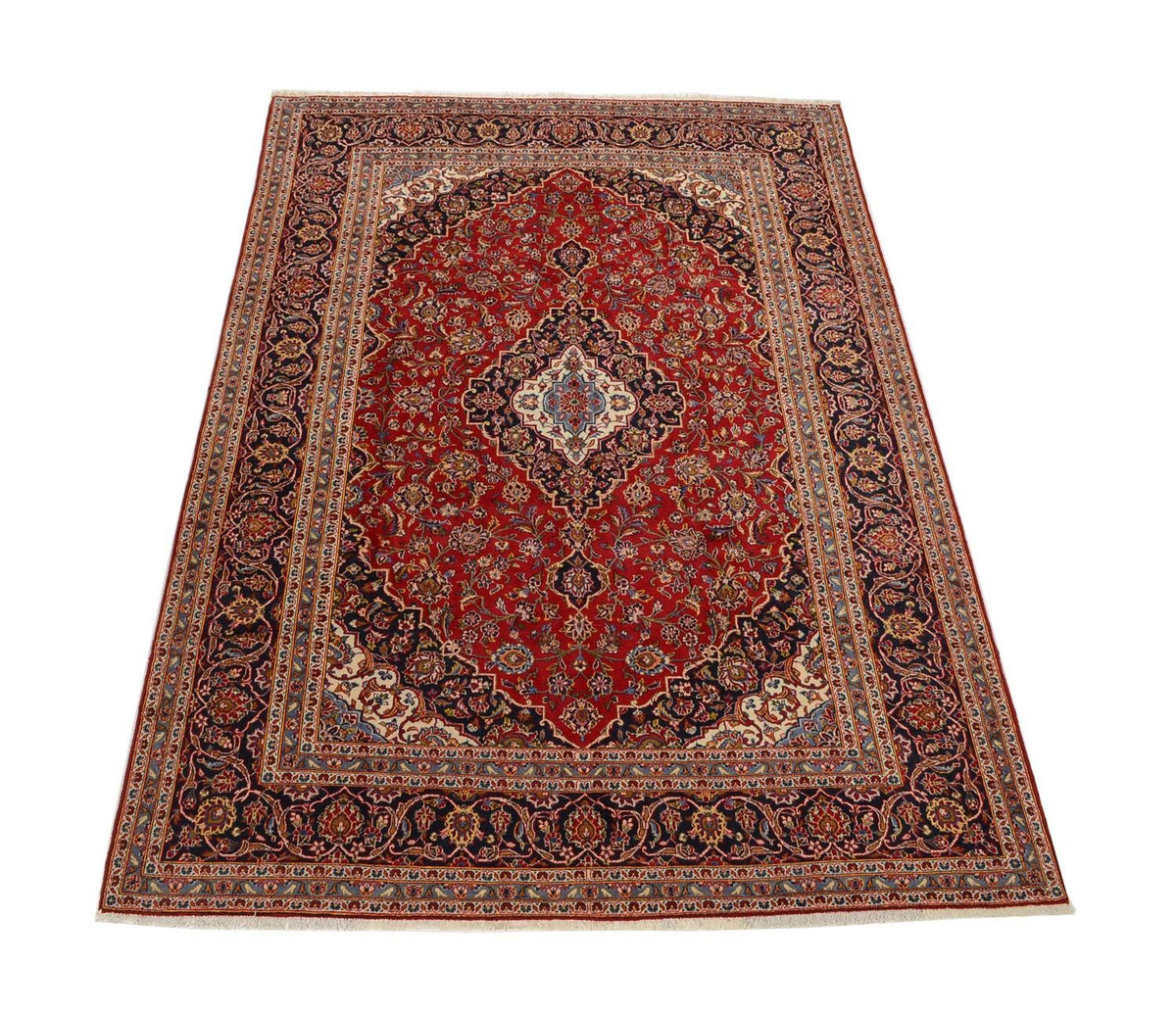 Tappeto Persero - Keshan - 347 x 240 cm - rosso