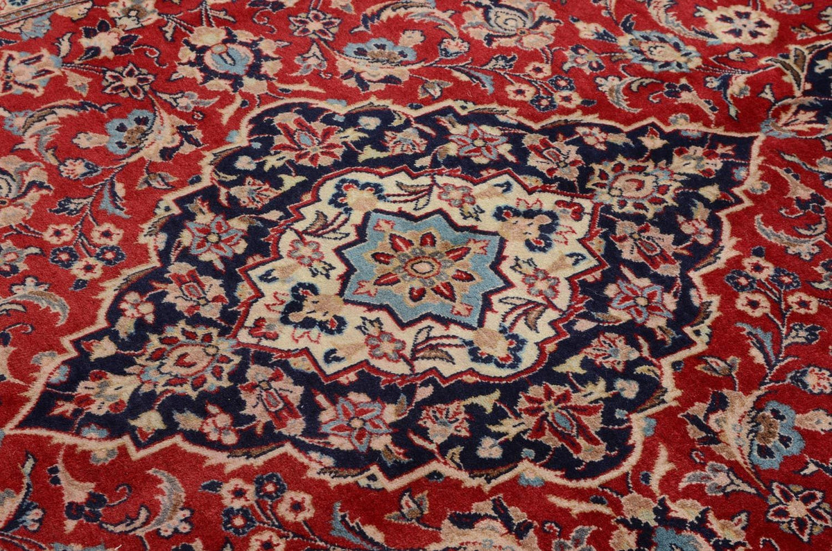 Tappeto Persero - Keshan - 297 x 195 cm - rosso