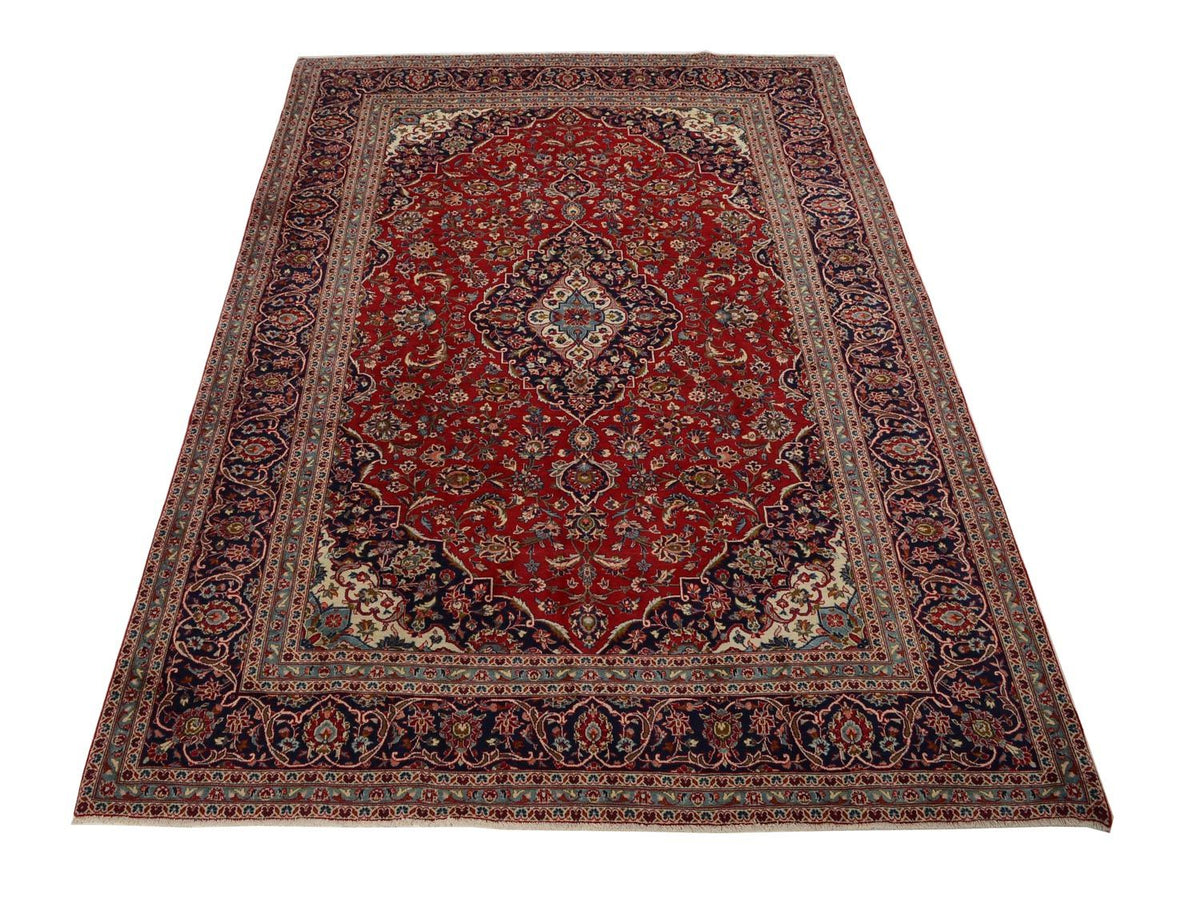 Tappeto Persero - Keshan - 353 x 242 cm - rosso