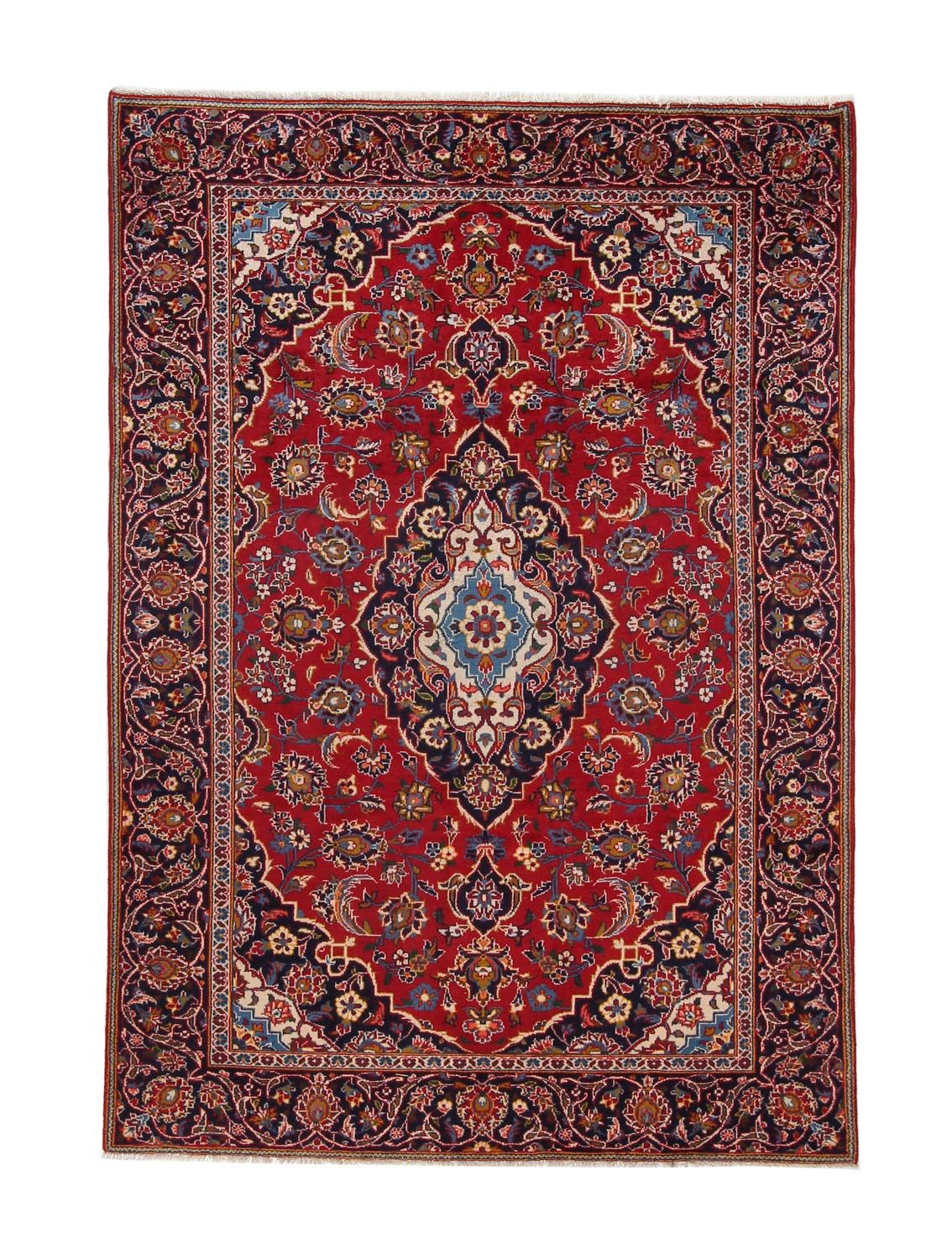 Tappeto Persero - Keshan - 261 x 180 cm - rosso