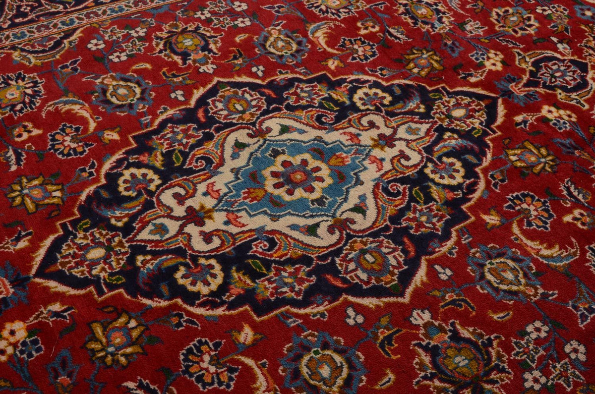 Tappeto Persero - Keshan - 261 x 180 cm - rosso