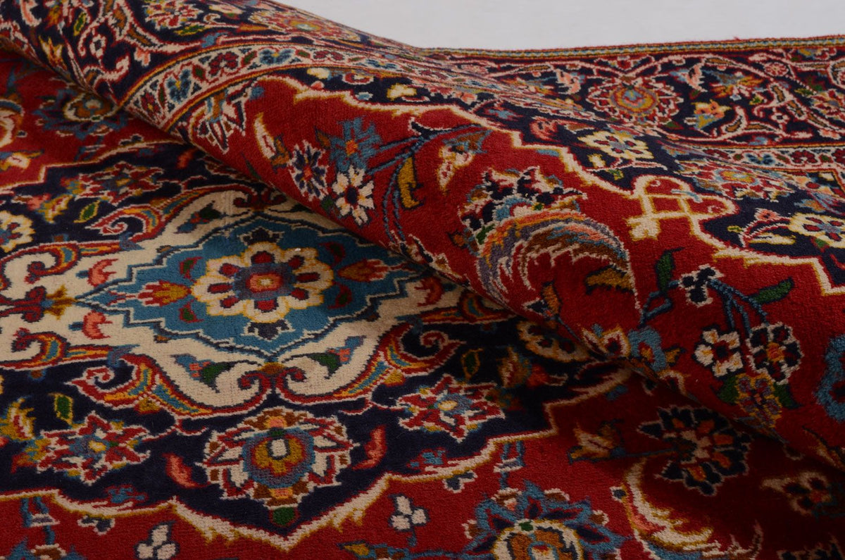 Tappeto Persero - Keshan - 261 x 180 cm - rosso
