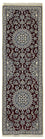 Tappeto corsia Tappeto Persero - Nain - Reale - 197 x 62 cm - blu scuro
