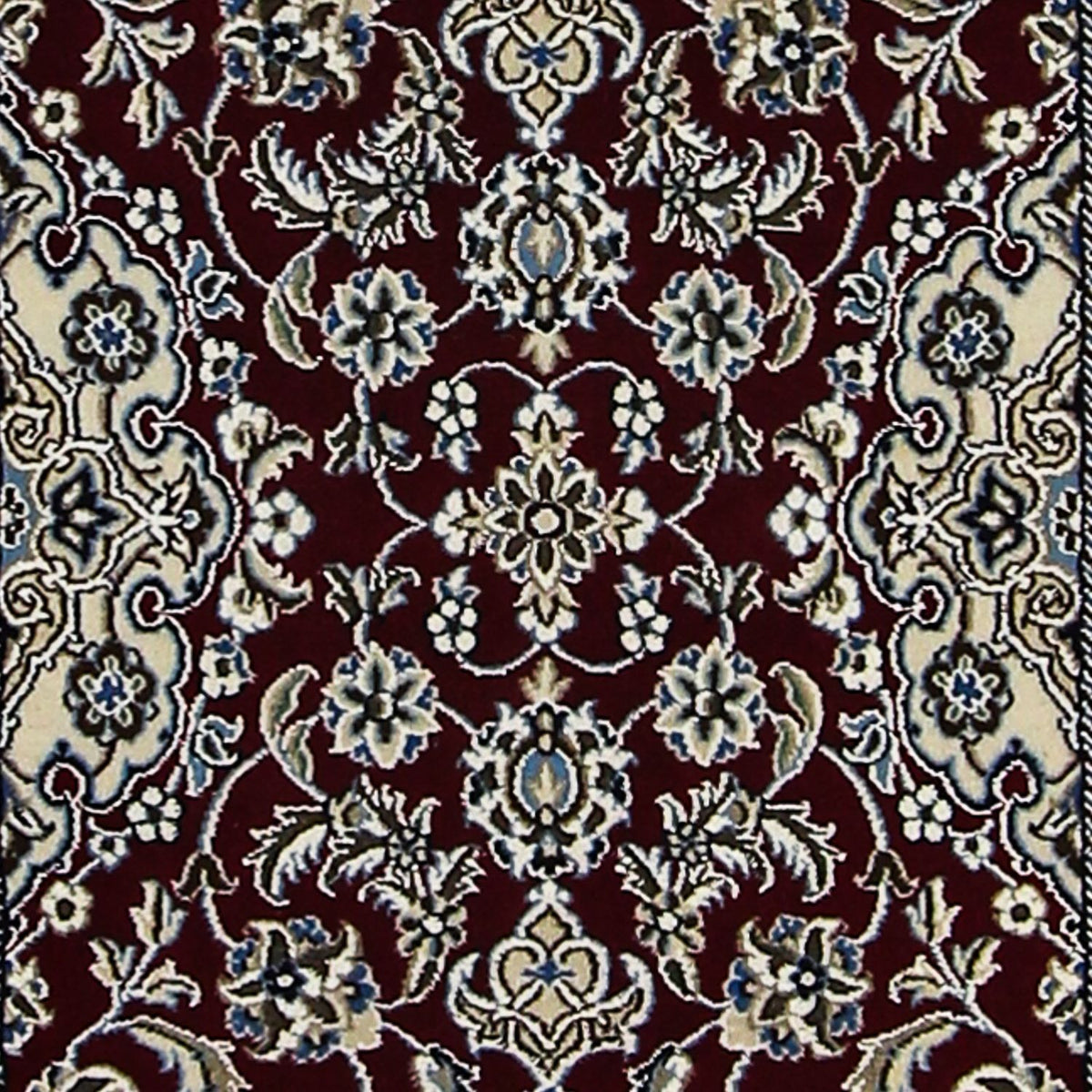 Tappeto corsia Tappeto Persero - Nain - Reale - 197 x 62 cm - blu scuro