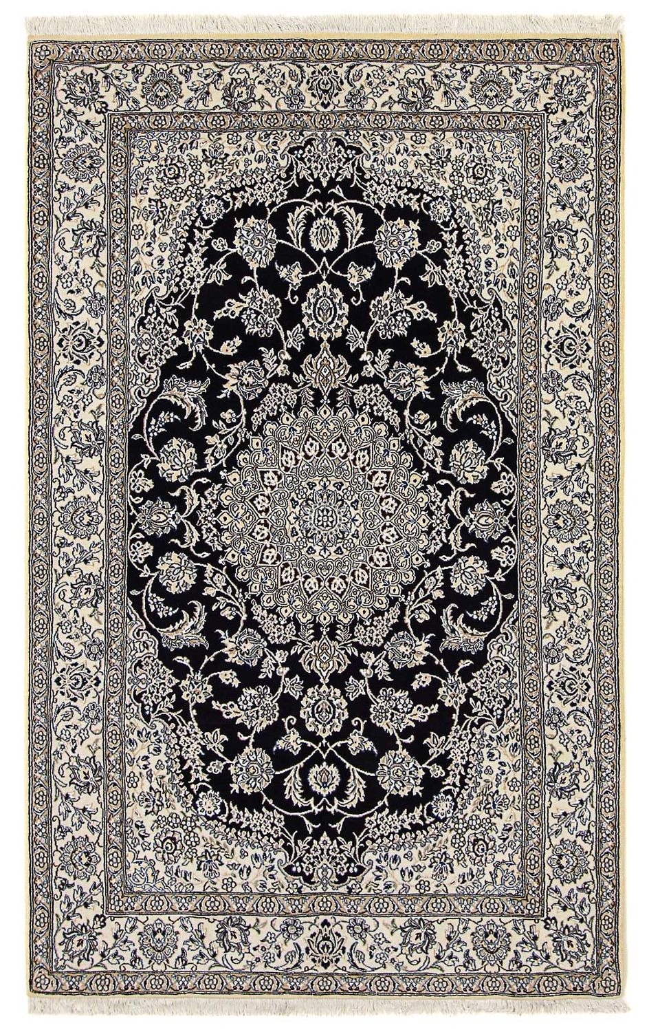 Tappeto Persero - Nain - Reale - 249 x 155 cm - blu scuro
