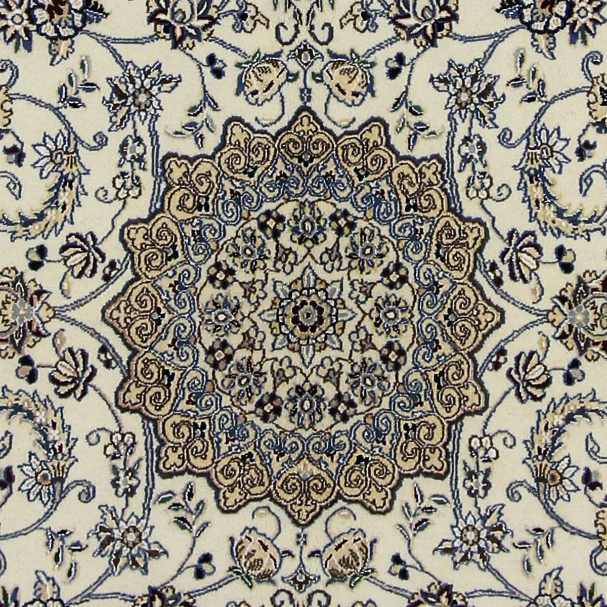 Tappeto Persero - Nain - Reale - 211 x 133 cm - beige