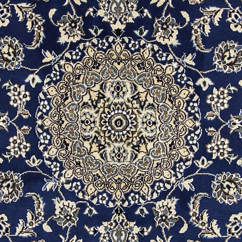 Tappeto Persero - Nain - Reale - 179 x 117 cm - blu scuro