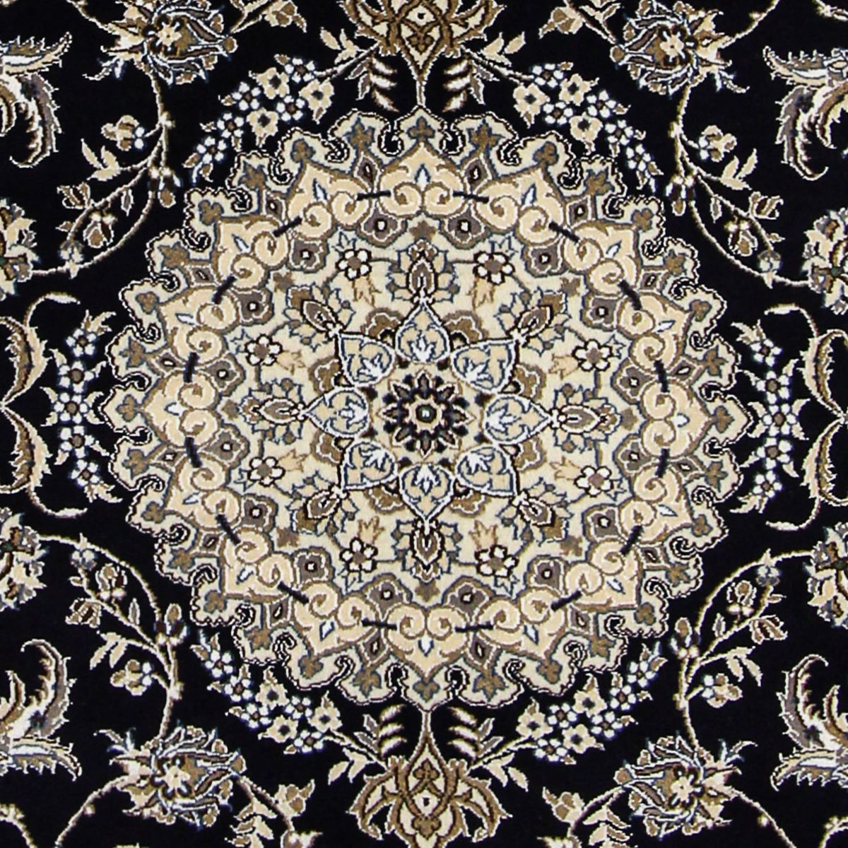 Tappeto Persero - Nain - Reale - 233 x 155 cm - blu scuro