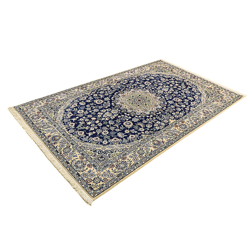 Tappeto Persero - Nain - Reale - 216 x 134 cm - blu scuro