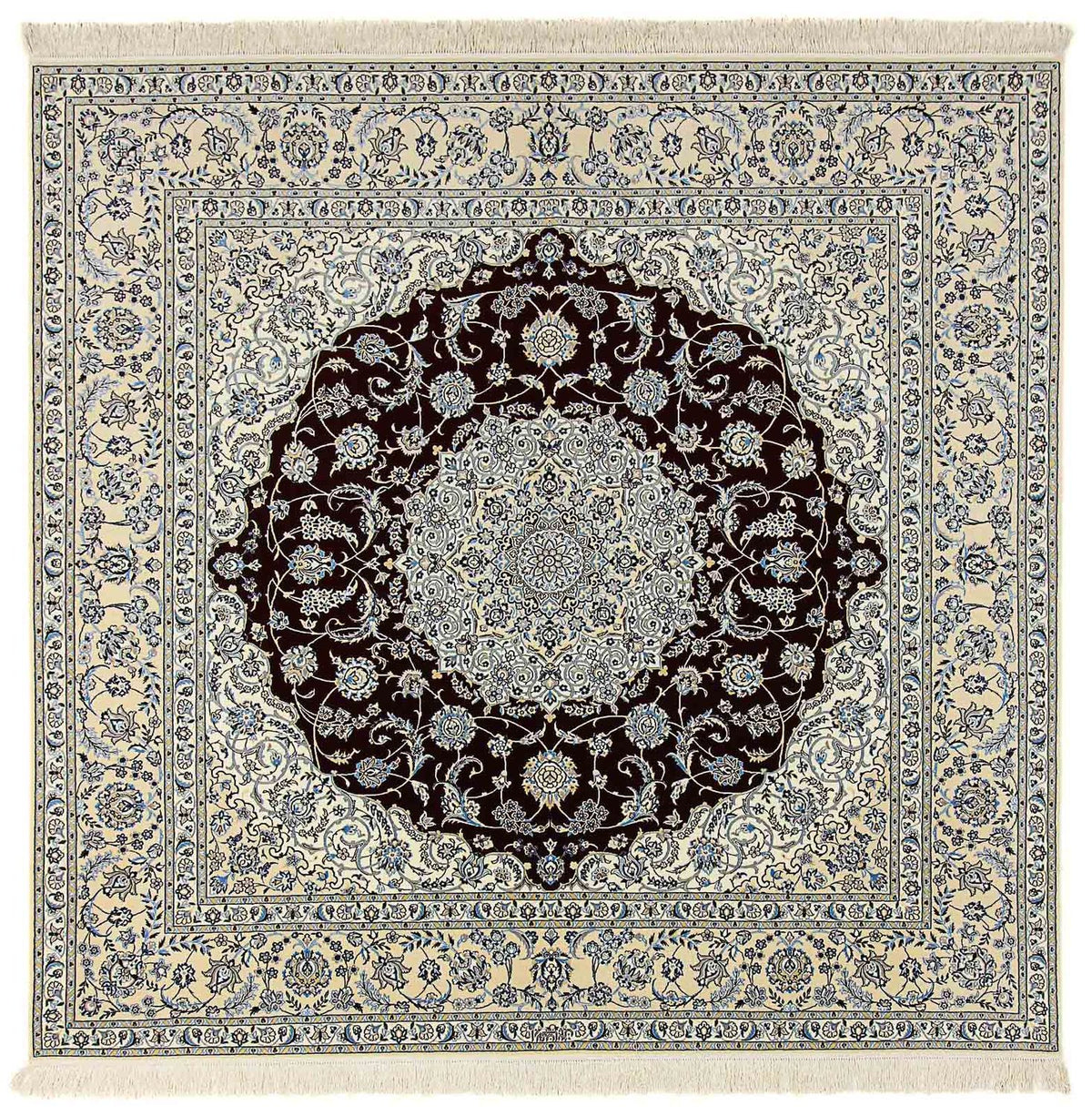 Tappeto Persero - Nain - Premio quadrato - 260 x 252 cm - blu scuro
