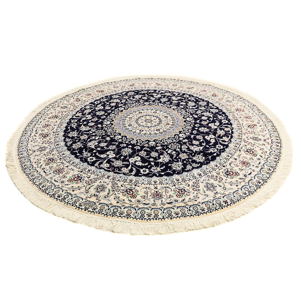 Tappeto Persero - Nain - Premio rotondo - 250 x 250 cm - blu scuro