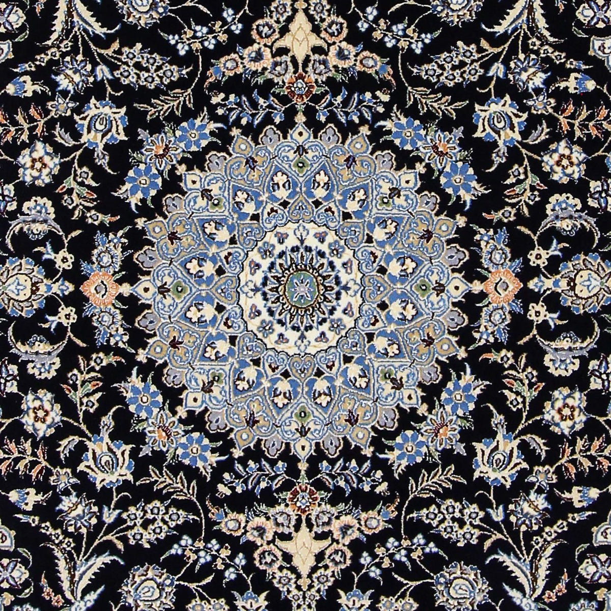Tappeto Persero - Nain - Premio - 200 x 130 cm - blu scuro