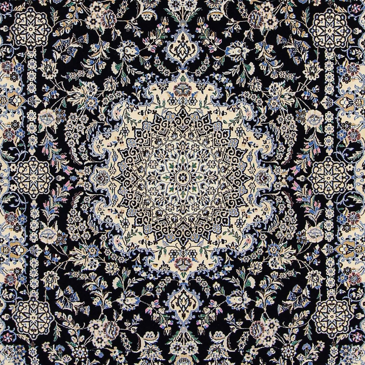 Tappeto Persero - Nain - Premio - 246 x 162 cm - blu scuro