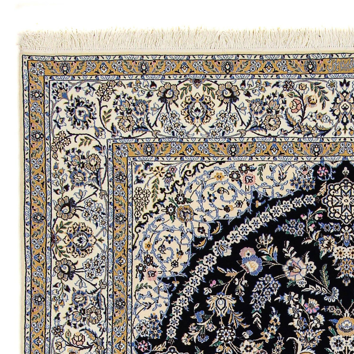 Tappeto Persero - Nain - Premio - 246 x 162 cm - blu scuro