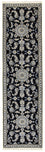 Tappeto corsia Tappeto Persero - Nain - 290 x 80 cm - blu scuro