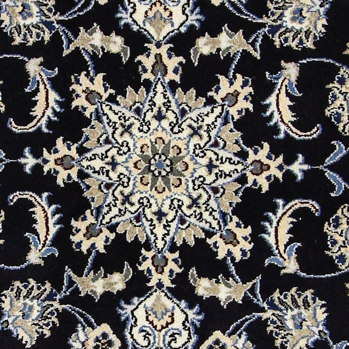 Tappeto corsia Tappeto Persero - Nain - 290 x 80 cm - blu scuro