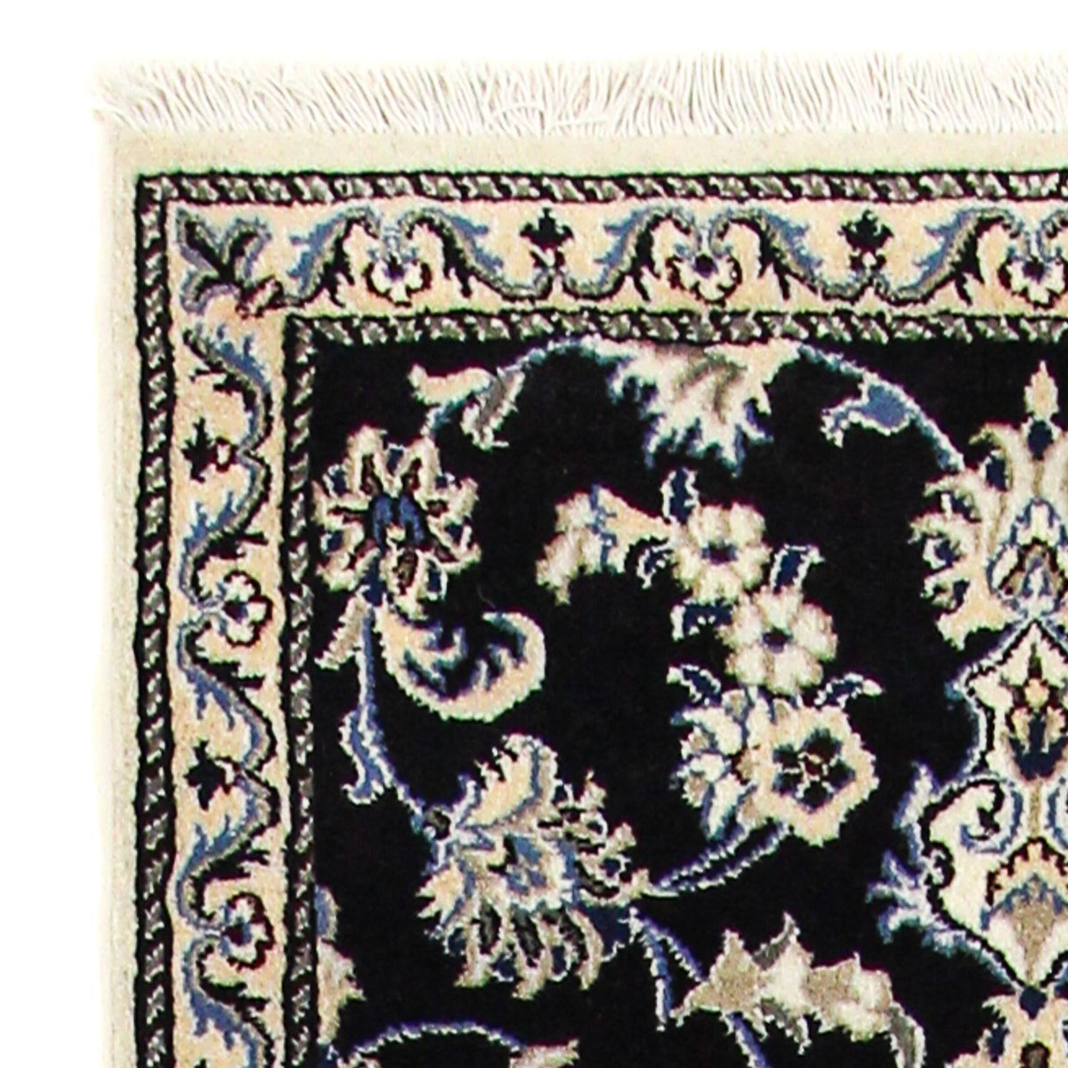 Tappeto corsia Tappeto Persero - Nain - 290 x 80 cm - blu scuro