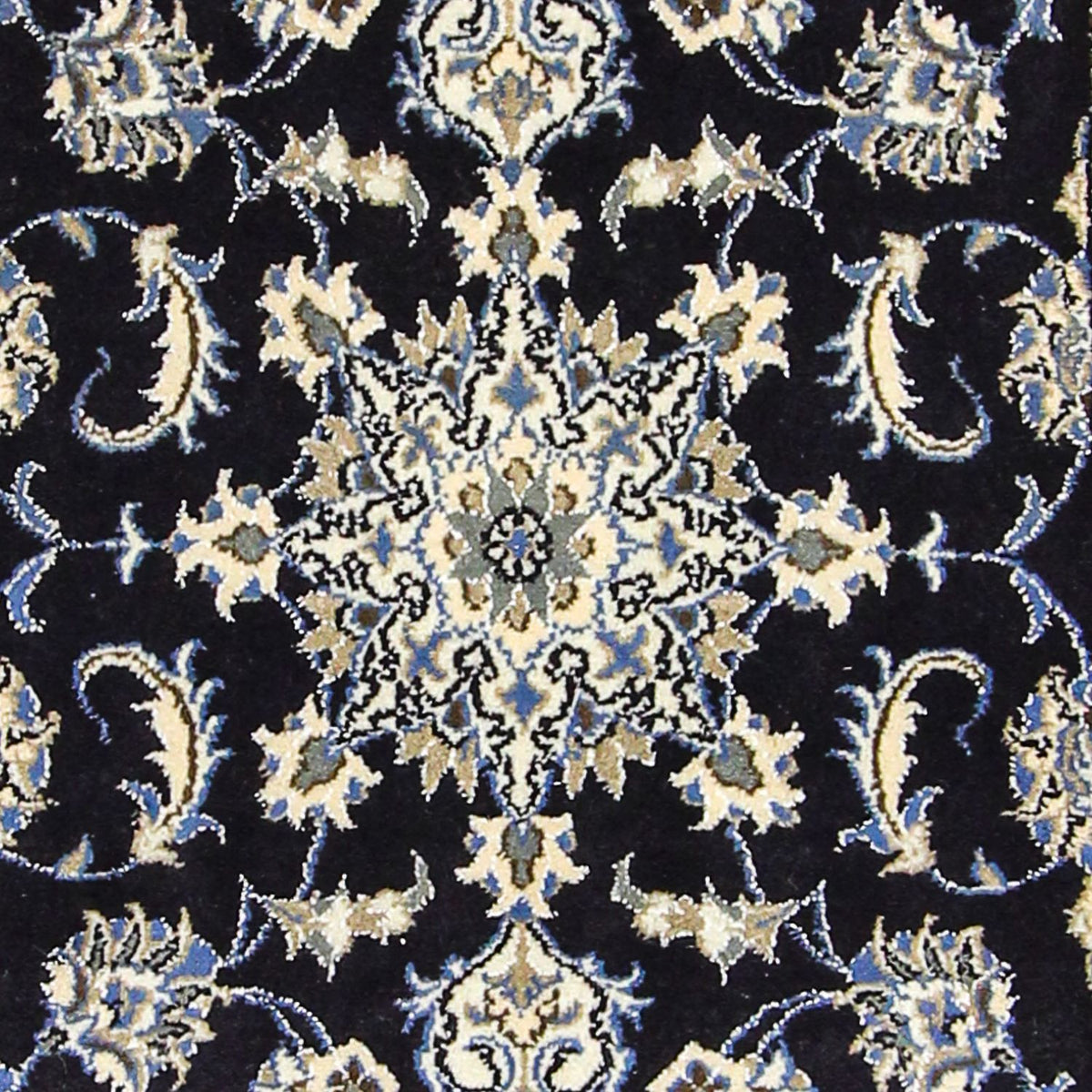 Tappeto corsia Tappeto Persero - Nain - 310 x 78 cm - blu scuro