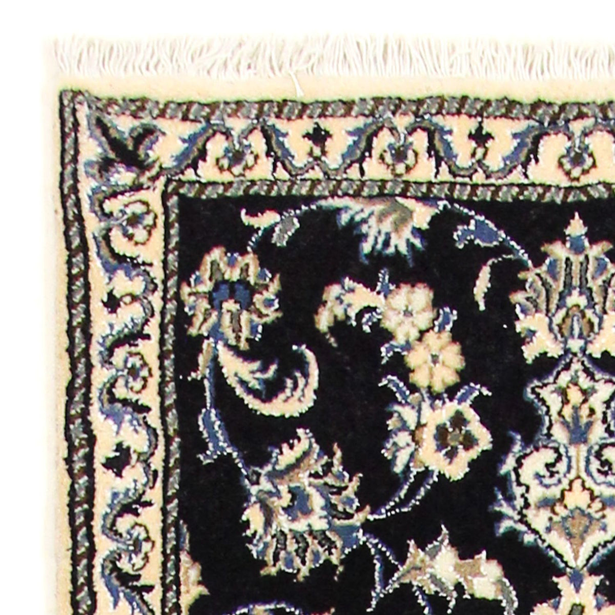 Tappeto corsia Tappeto Persero - Nain - 310 x 78 cm - blu scuro