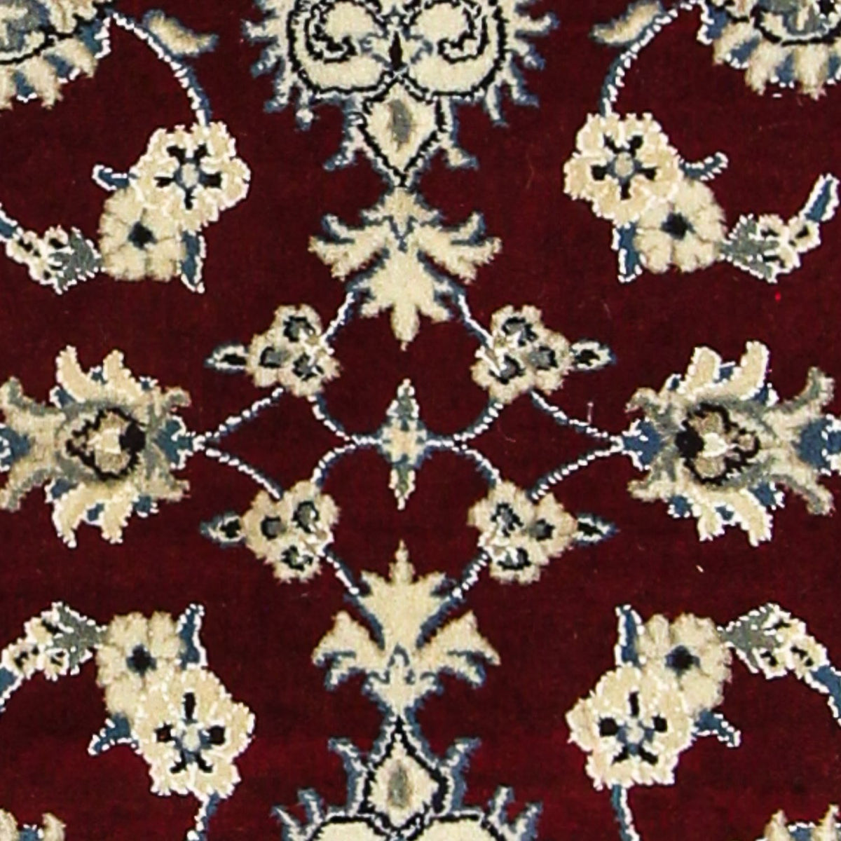 Tappeto corsia Tappeto Persero - Nain - 197 x 80 cm - rosso scuro