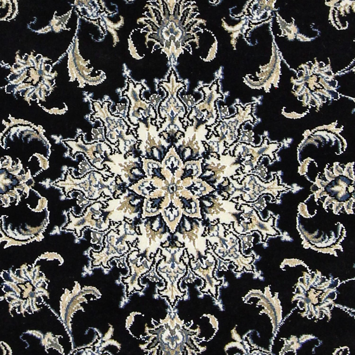 Tappeto Persero - Nain - 198 x 117 cm - blu scuro