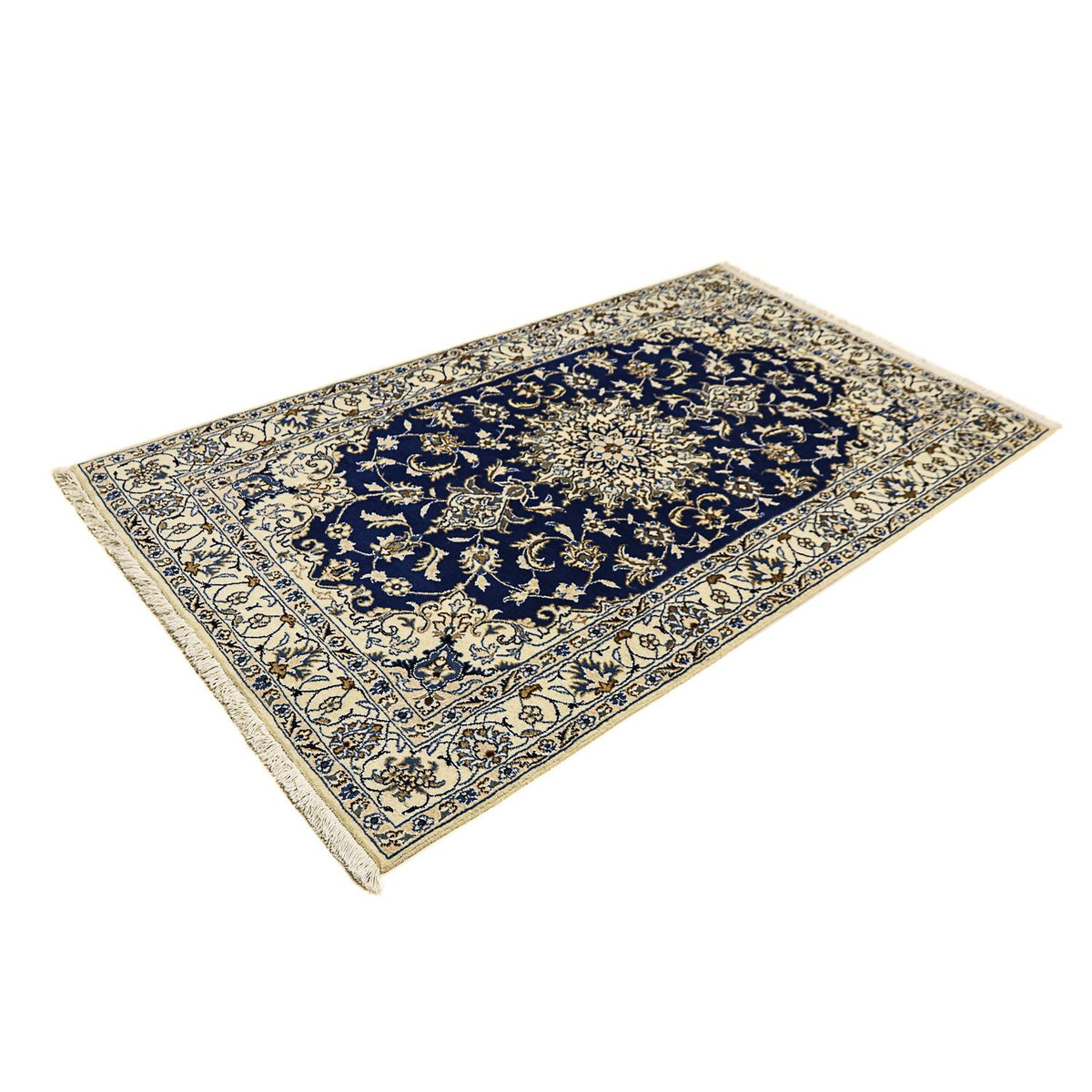 Tappeto Persero - Nain - 202 x 115 cm - blu scuro