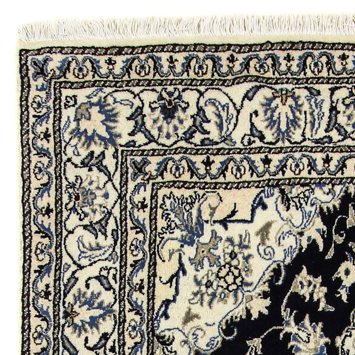 Tappeto Persero - Nain - 203 x 143 cm - blu scuro