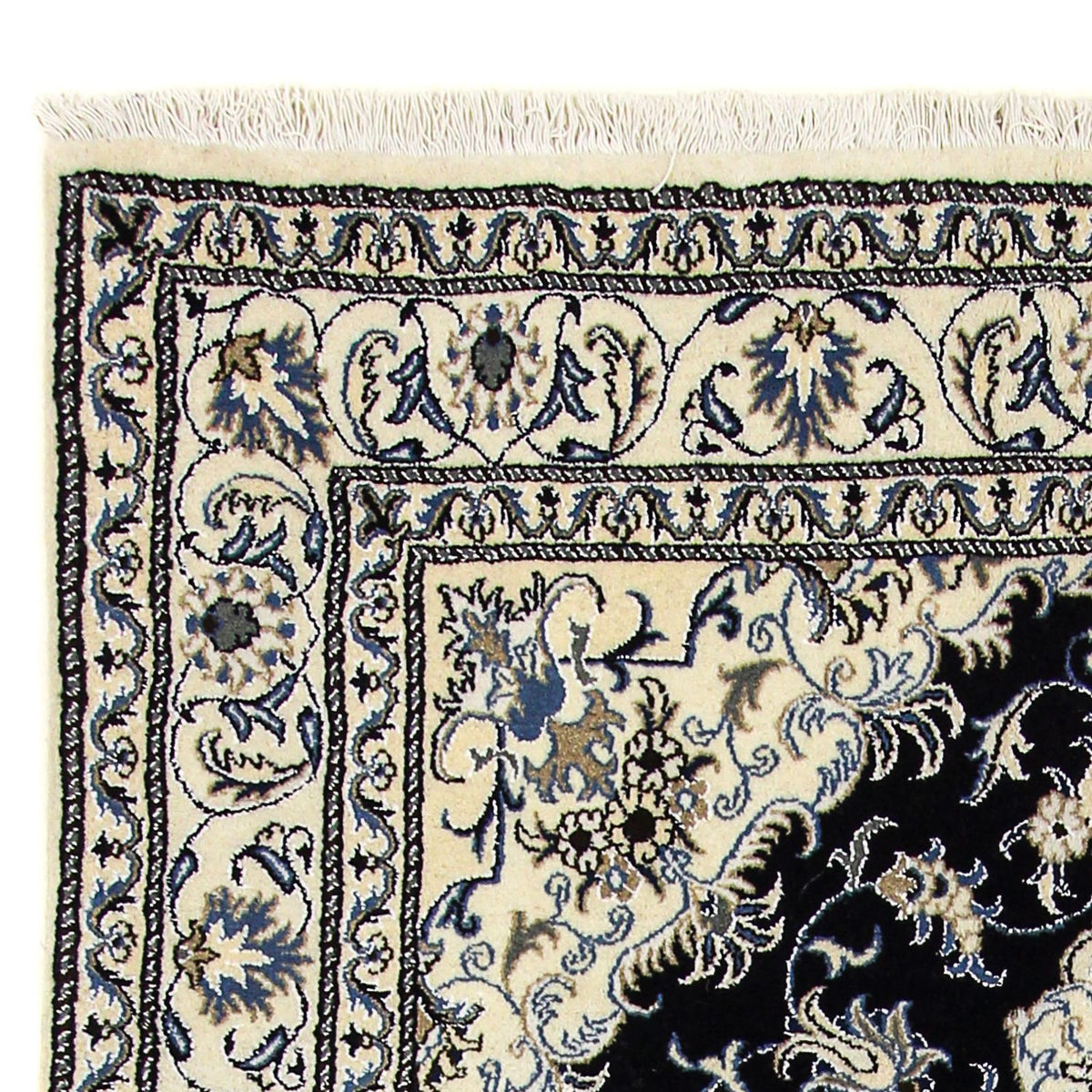 Tappeto Persero - Nain - 235 x 165 cm - blu scuro