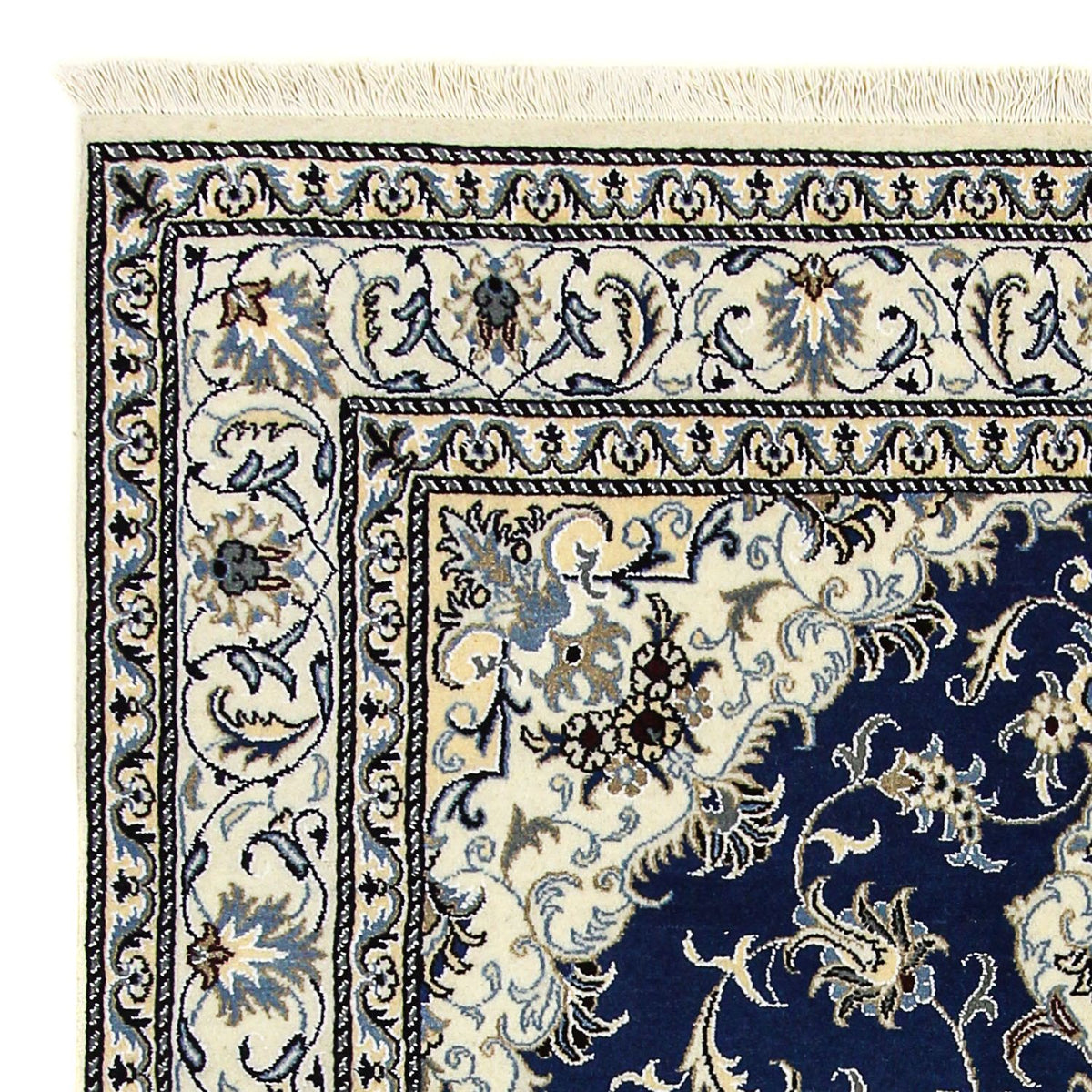 Tappeto Persero - Nain - 236 x 168 cm - blu