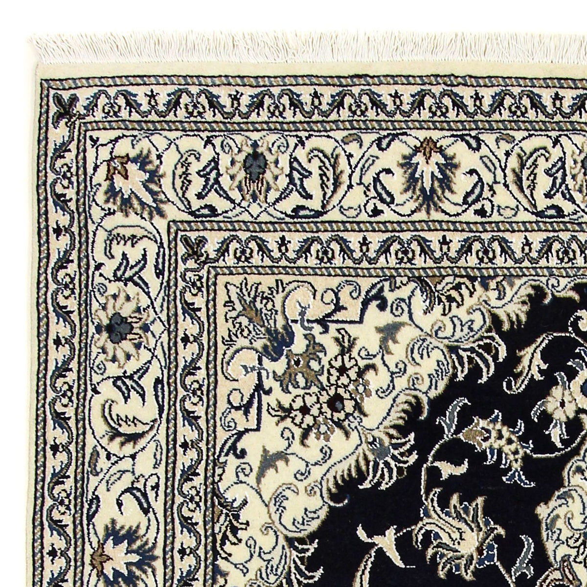 Tappeto Persero - Nain - 238 x 166 cm - blu scuro