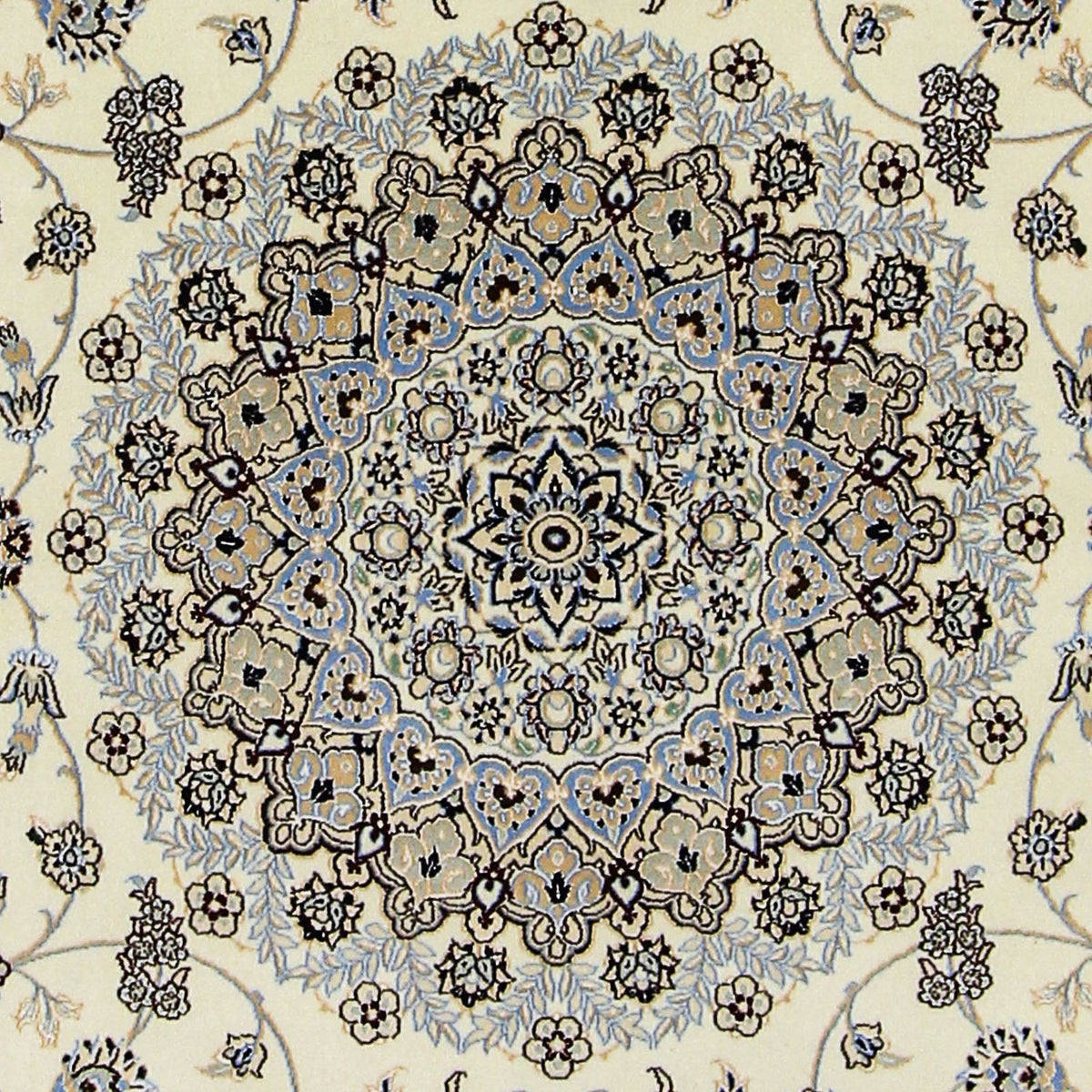 Tappeto Persero - Nain - Premio quadrato - 205 x 205 cm - beige