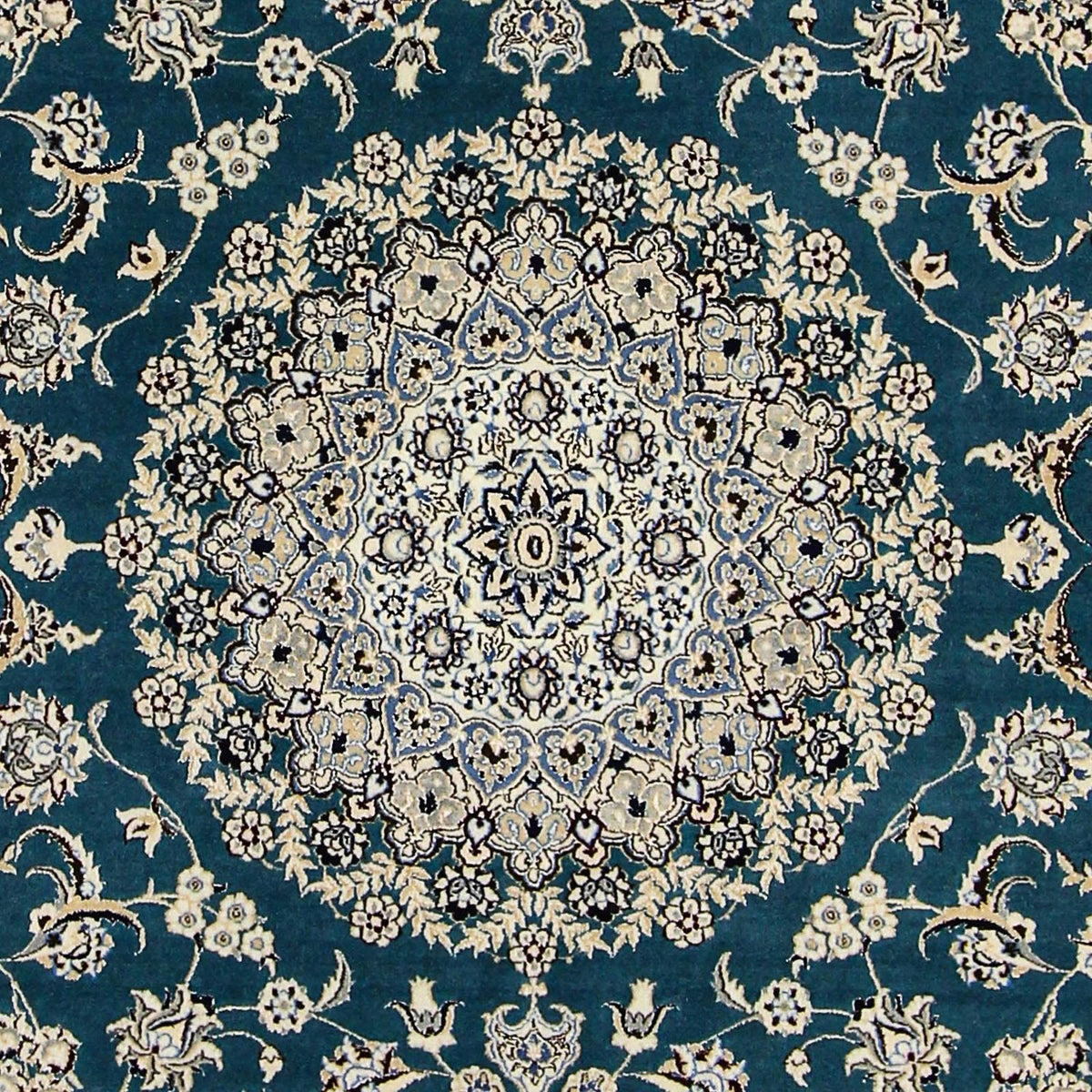 Tappeto Persero - Nain - Premio - 244 x 200 cm - blu scuro