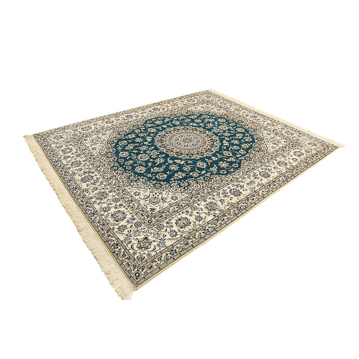 Tappeto Persero - Nain - Premio - 244 x 200 cm - blu scuro