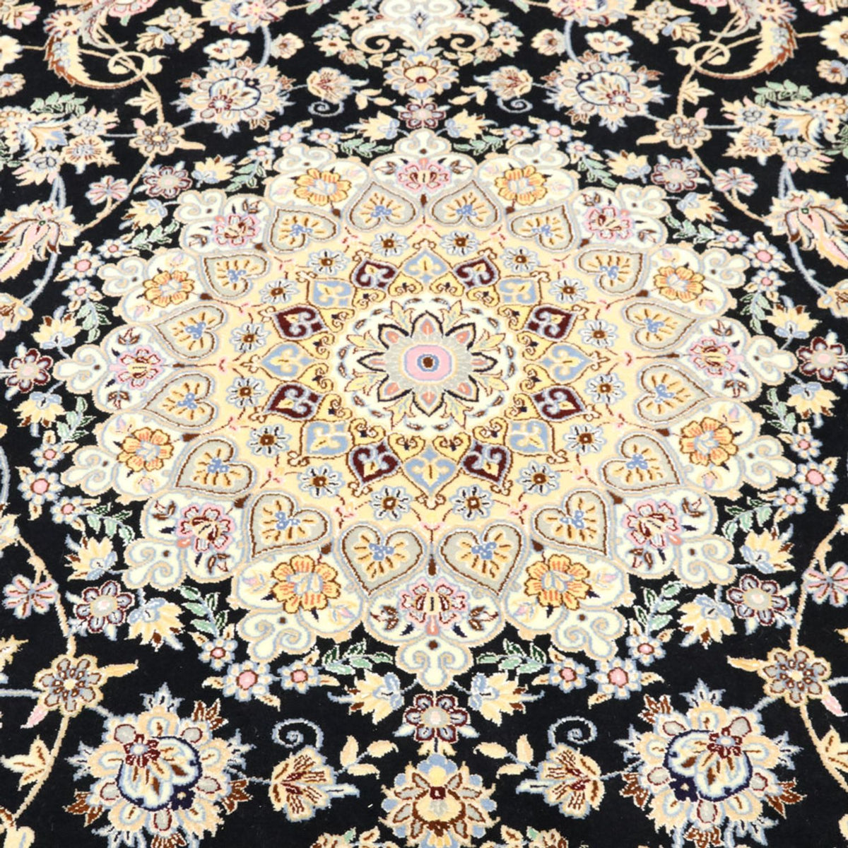 Tappeto Persero - Nain - Reale - 350 x 254 cm - blu scuro