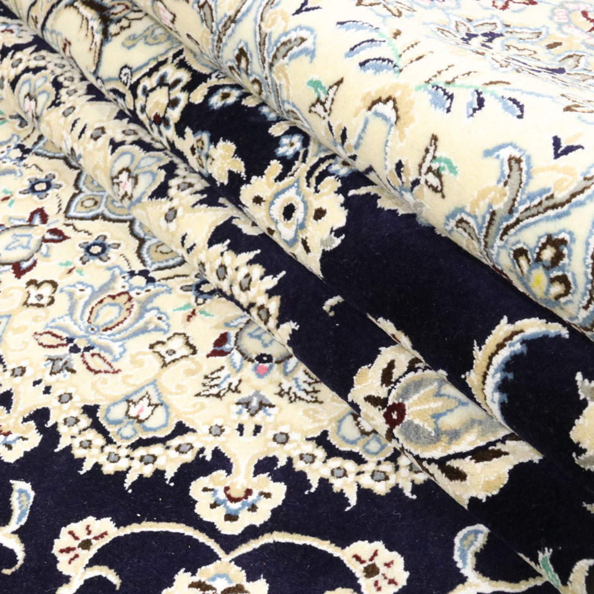 Tappeto Persero - Nain - Reale - 360 x 248 cm - blu scuro