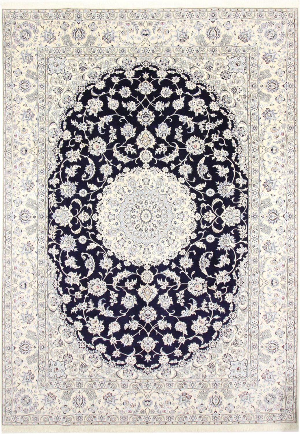 Tappeto Persero - Nain - Reale - 350 x 246 cm - blu scuro
