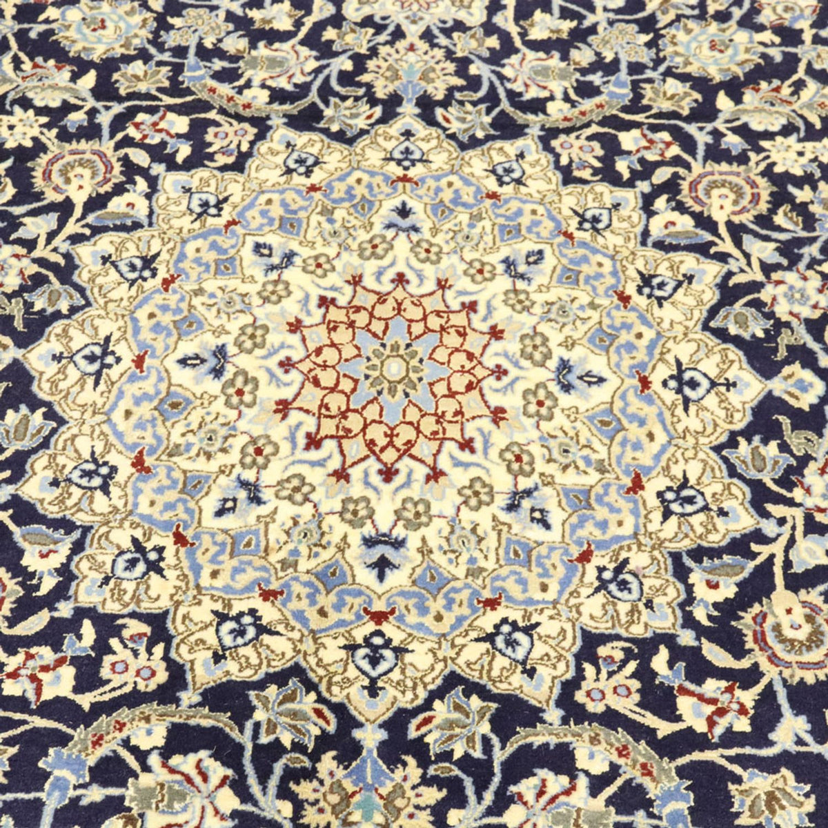 Tappeto Persero - Nain - Reale - 296 x 203 cm - blu scuro