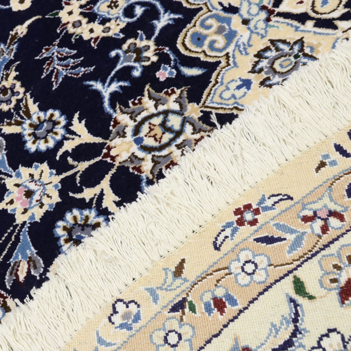 Tappeto Persero - Nain - Reale rotondo - 260 x 260 cm - blu scuro