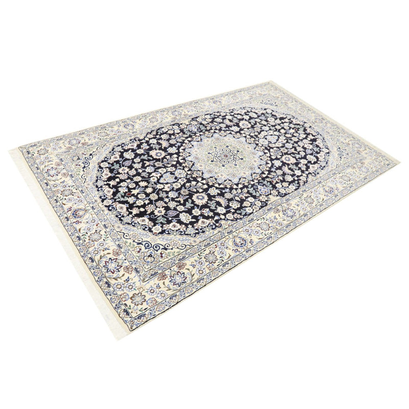 Tappeto Persero - Nain - Reale - 202 x 130 cm - blu scuro
