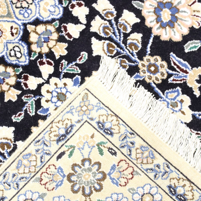 Tappeto Persero - Nain - Reale - 202 x 130 cm - blu scuro