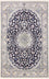 Tappeto Persero - Nain - Reale - 204 x 128 cm - blu scuro