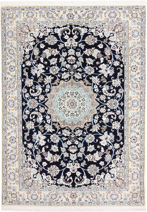 Tappeto Persero - Nain - Reale - 206 x 147 cm - rosso vino
