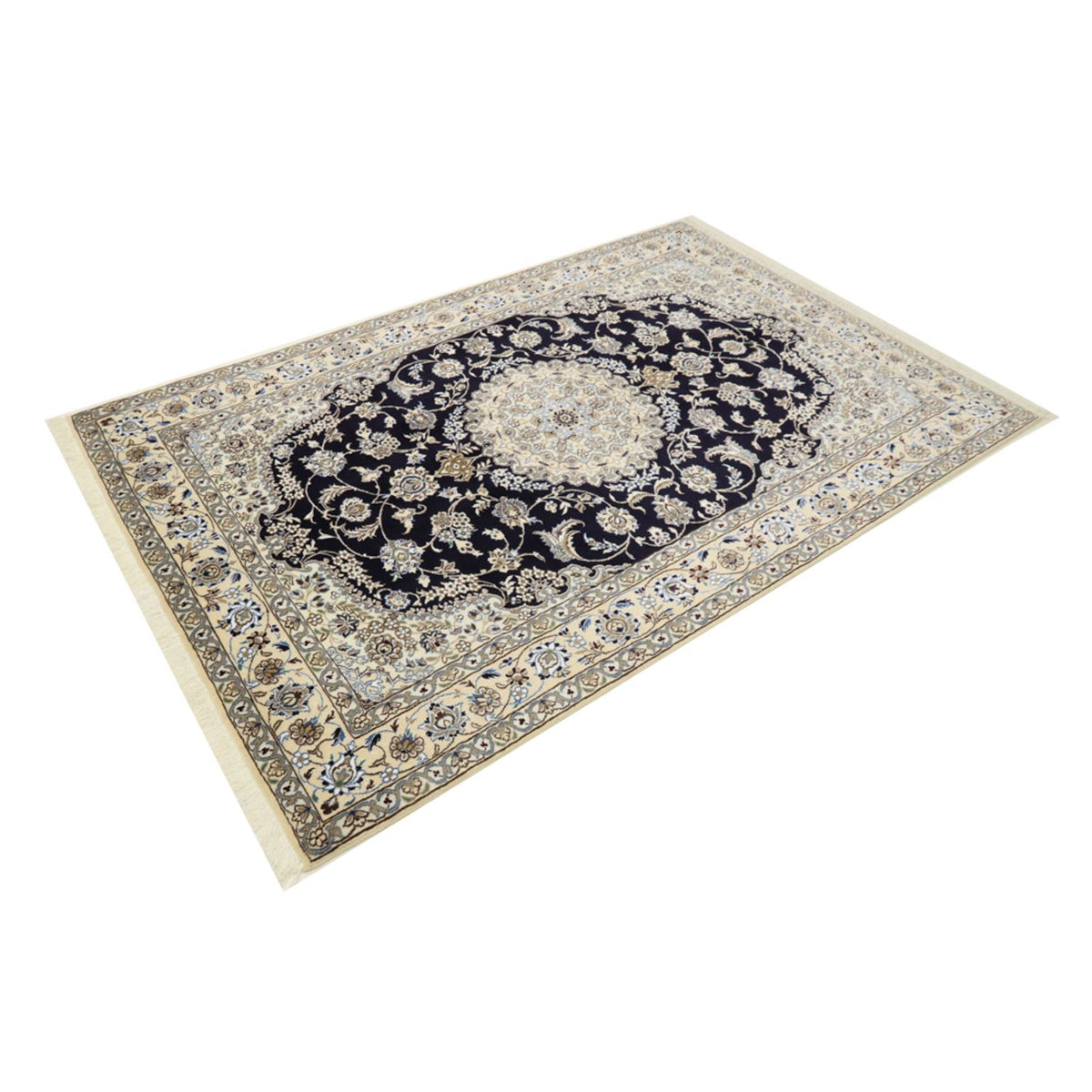 Tappeto Persero - Nain - Reale - 233 x 155 cm - rosso vino