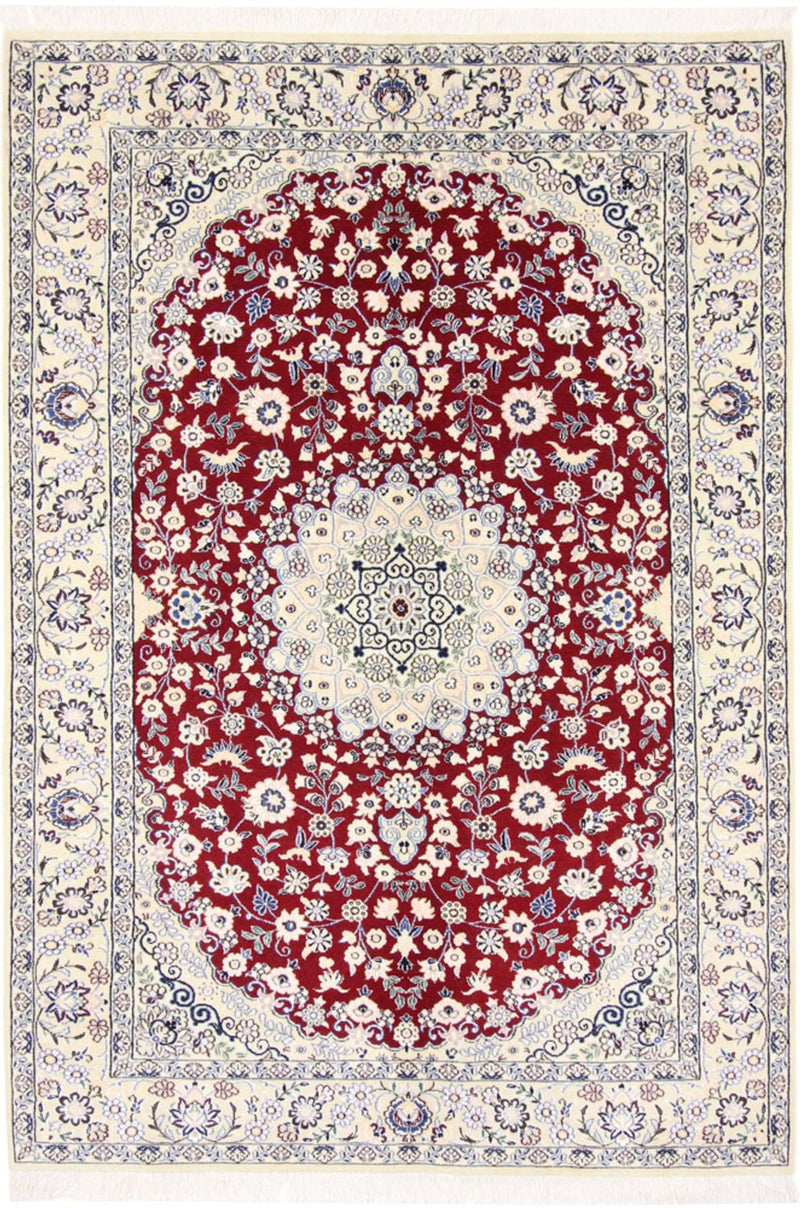 Tappeto Persero - Nain - Reale - 218 x 156 cm - rosso