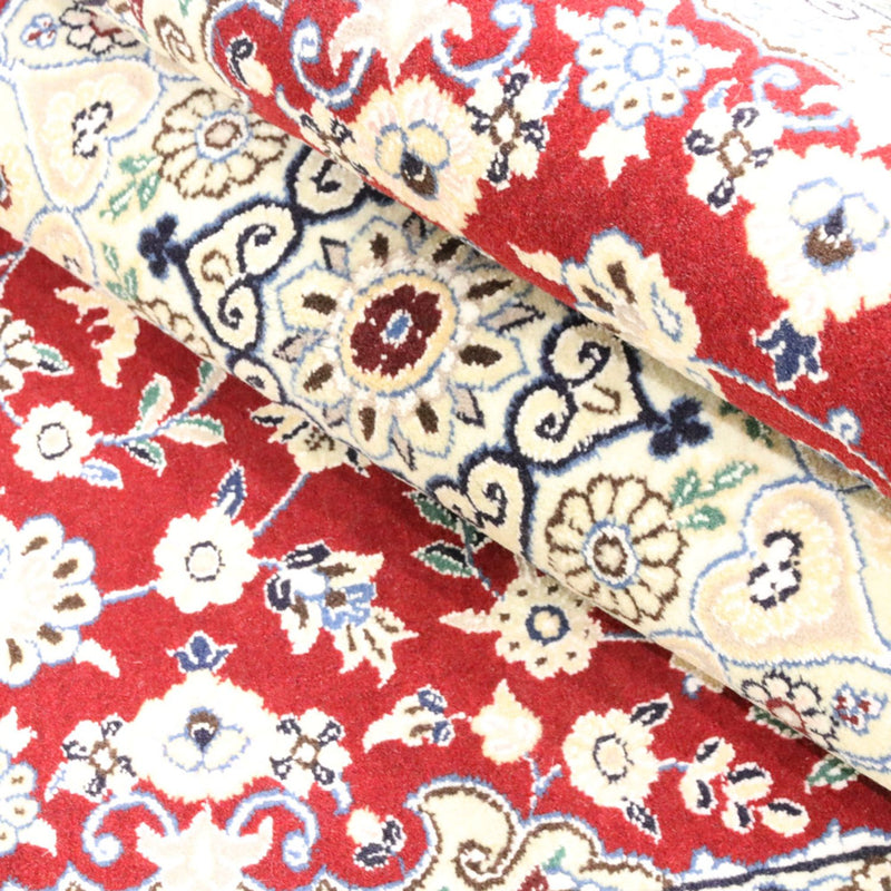 Tappeto Persero - Nain - Reale - 218 x 156 cm - rosso